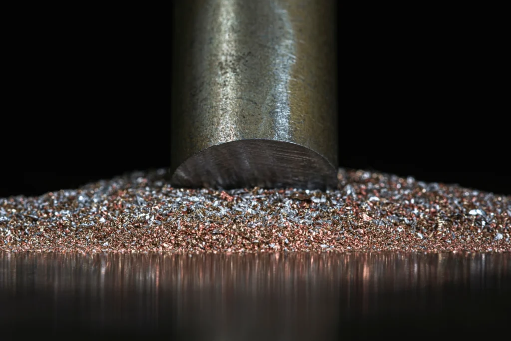 drobinki metali pozyskiwanych przez miejskie górnictwo